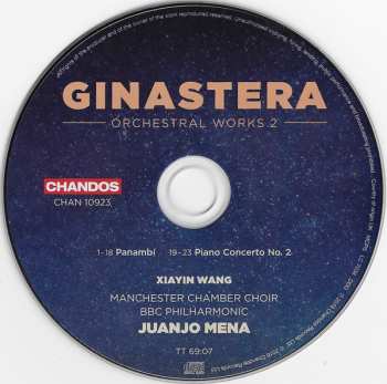 CD BBC Philharmonic: Orchestral Works 2 – Piano Concerto No. 2 • Panambí