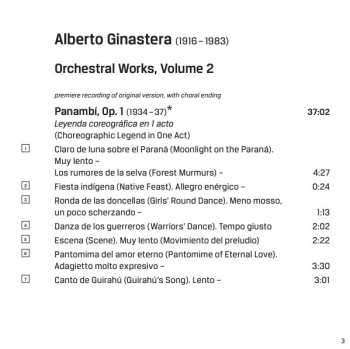 CD BBC Philharmonic: Orchestral Works 2 – Piano Concerto No. 2 • Panambí