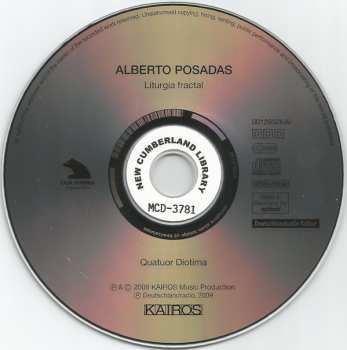 CD Quatuor Diotima: Liturgia Fractal