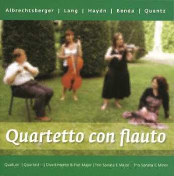 CD Quartetto Con Flauto: Albrechtsberger, Lang, Haydn, Benda,