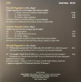 18CD/Doos Aldo Ferraresi: The Art Of Violin 1 - Aldo Ferraresi: 1923-1979 Unreleased Recordings DLX
