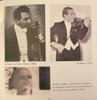 18CD/Doos Aldo Ferraresi: The Art Of Violin 1 - Aldo Ferraresi: 1923-1979 Unreleased Recordings DLX