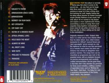 CD Aldo Nova: Subject