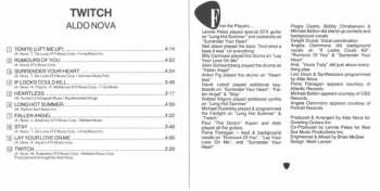 CD Aldo Nova: Twitch