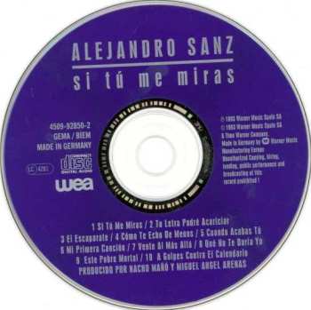 CD Alejandro Sanz: Si Tú Me Miras