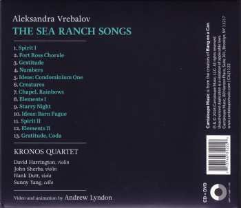 CD/DVD Kronos Quartet: The Sea Ranch Songs