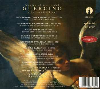 CD Alena Dantcheva: Musica Al Tempo Del Guercino E Dei Suoi Allievi