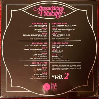 5SP/Doos Alessandro Alessandroni: Alessandroni Proibito, Vol. 2 (Music from Red Light Films 1976-1980) LTD