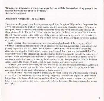 CD Quartetto D'Archi Di Torino: The Last Bard