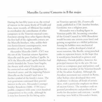 CD Simon Standage: 'La Cetra' Concertos