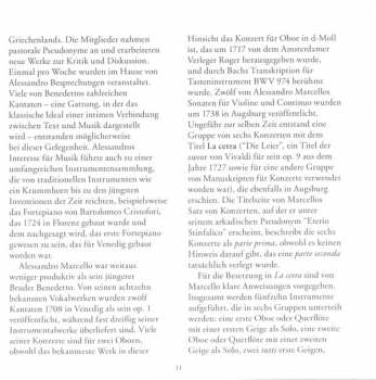 CD Simon Standage: 'La Cetra' Concertos