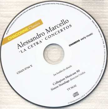 CD Simon Standage: 'La Cetra' Concertos