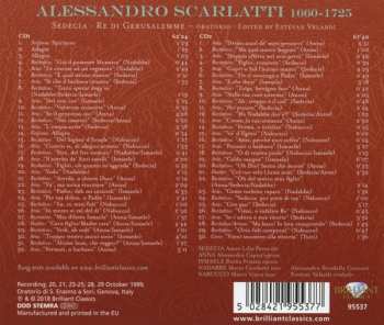 2CD Alessandro Scarlatti: Sedecia • Re Di Gerusalemme