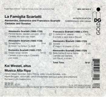 CD Alessandro Scarlatti: La Famiglia Scarlatti - Cantatas And Sonatas