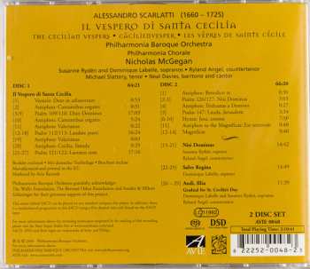 2SACD Alessandro Scarlatti: The Cecilian Vespers