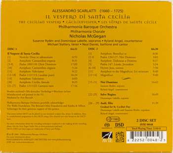 2SACD Alessandro Scarlatti: The Cecilian Vespers