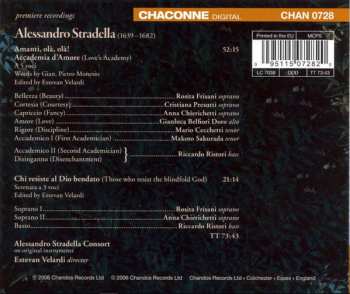 CD Alessandro Stradella: Amanti, Olà, Olà! / Chi Resiste Al Dio Bendato