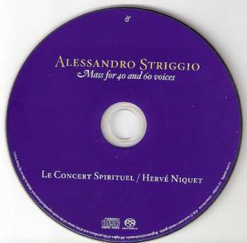 SACD Hervé Niquet: Mass For 40 And 60 Voices