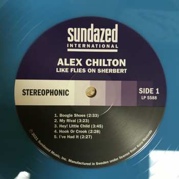 LP Alex Chilton: Like Flies On Sherbert CLR