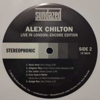 2LP Alex Chilton: Live In London: Encore Edition CLR