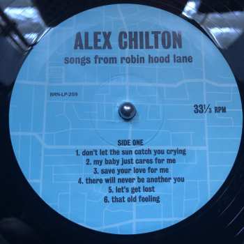 LP Alex Chilton: Songs From Robin Hood Lane
