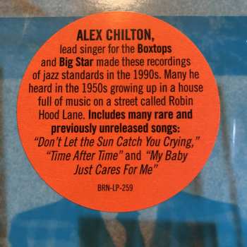 LP Alex Chilton: Songs From Robin Hood Lane