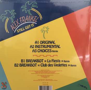 LP Alex Frankel: Still Got It LTD | CLR