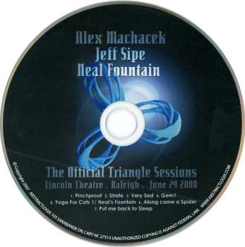 CD Jeff Sipe: The Official Triangle Sessions