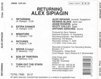 CD Alex Sipiagin: Returning