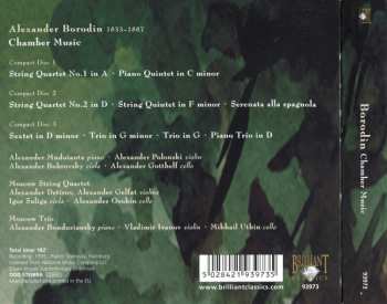 3CD Alexander Borodin: Borodin: Chamber Music