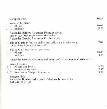 3CD Alexander Borodin: Borodin: Chamber Music