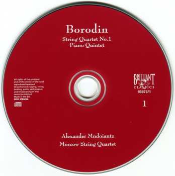 3CD Alexander Borodin: Borodin: Chamber Music