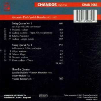 CD Alexander Borodin: String Quartets Nos 1 & 2