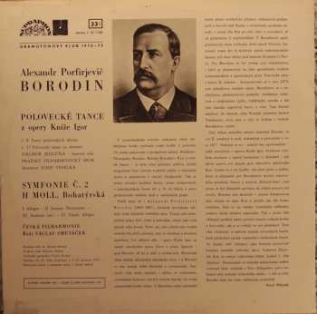 LP Alexander Borodin: Symfonie Č. 2 – Bohatýrská / Polovecké Tance