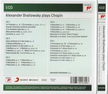 5CD Frédéric Chopin: Préludes • Waltzes • Mazurkas • Polonaises • Sonata No. 3 • Fantaisie-Impromptu And More