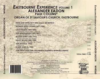 CD Alexander Eadon: Eastbourne Experience, Volume 1