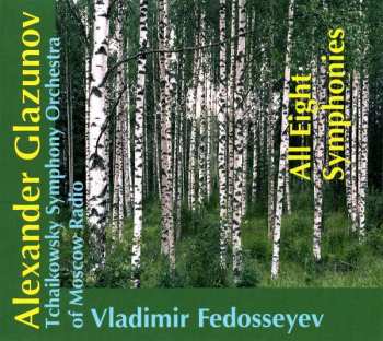 4CD Alexander Glasunow: Symphonien Nr.1-8