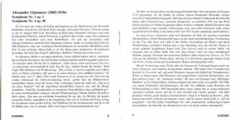 CD Alexander Glazunov: Symphonies Nos. 1 "Slavyanskaya" And 4