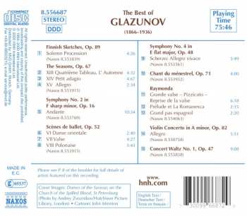 CD Alexander Glazunov: The Besto Of Glazunov