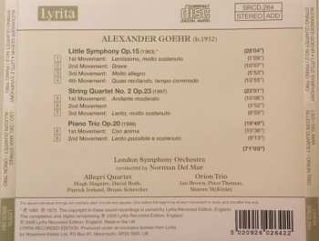 CD The London Symphony Orchestra: Little Symphony / String Quartet no. 2 / Piano Trio