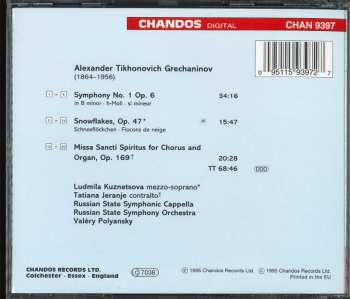 CD Russian State Symphony Orchestra: Symphony No. 1 / Snowflakes / Missa Sancti Spiritus