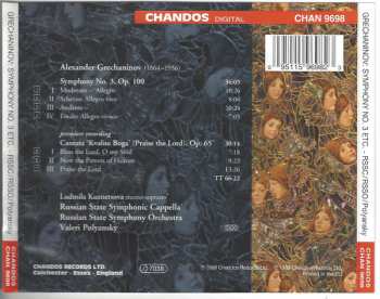 CD Russian State Symphony Orchestra: Symphony No. 3 • Cantata 'Praise The Lord'