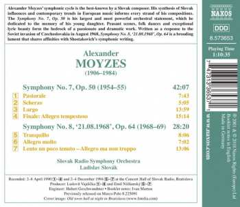 CD Alexander Moyzes: Symphonies Nos. 7 and 8