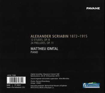 CD Alexander Scriabine: 12 Etudes, Op. 8 / 24 Preludes, Op. 11
