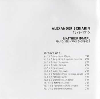 CD Alexander Scriabine: 12 Etudes, Op. 8 / 24 Preludes, Op. 11