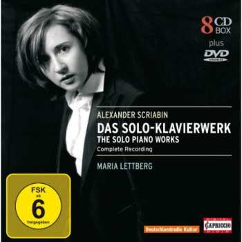 8CD/DVD/Doos Alexander Scriabine: Das Solo-Klavierwerk - The Solo Piano Works - Complete Recording