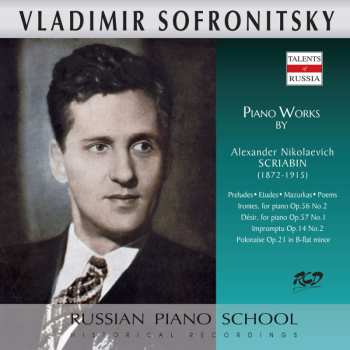CD Alexander Scriabine: Klavierwerke