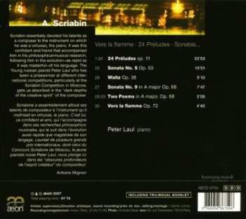 CD Alexander Scriabine: Vers La Flamme, 24 Preludes, Piano Sonatas