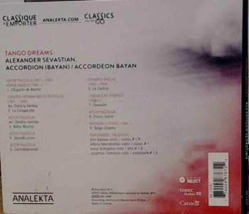 CD Alexander Sevastian: Tango Dreams