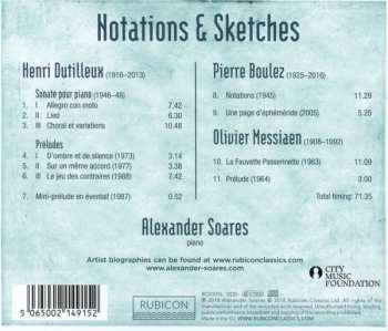 CD Alexander Soares: Notations & Sketches